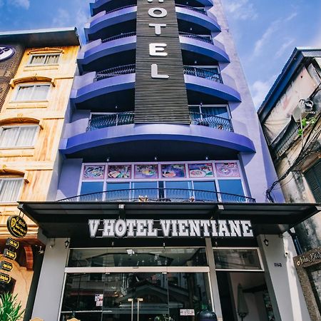 V Hotel Vientiane Bagian luar foto